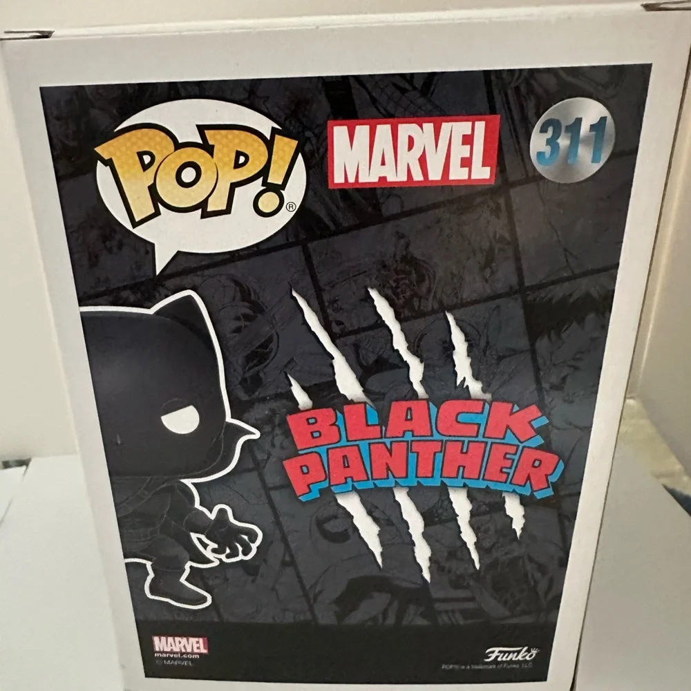 Marvel Funko Black Panther Collectible Figure NWT - Picture 2 of 2